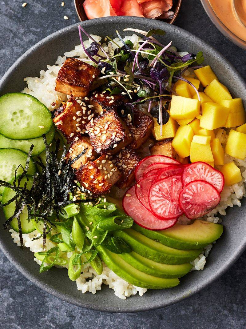 Sushi Burritos and Modern Sushi Bowls