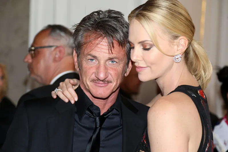 Charlize Theron and Sean Penn