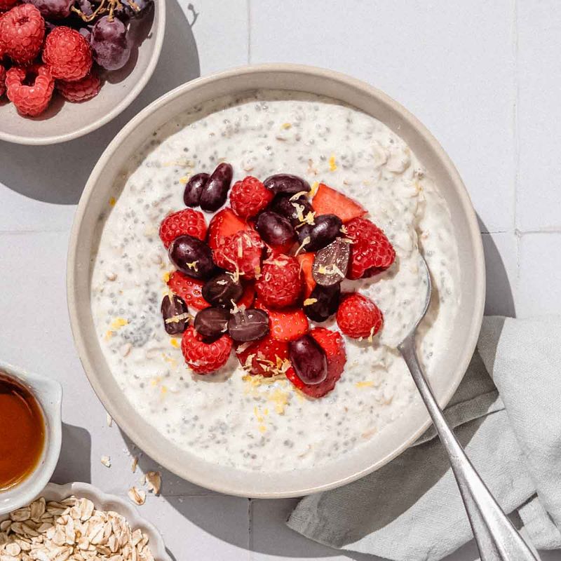 Overnight Oat Granola Power Bowl