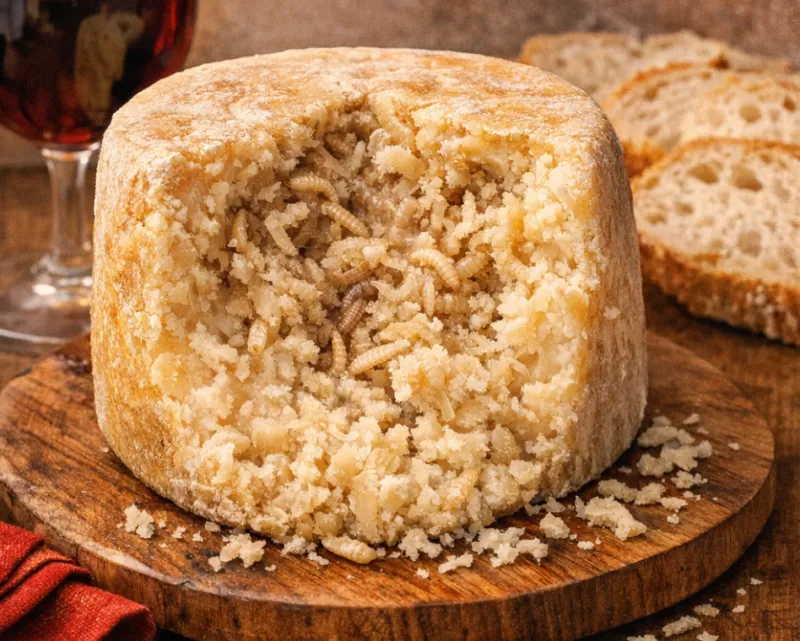 Casu Marzu (Maggot Cheese)