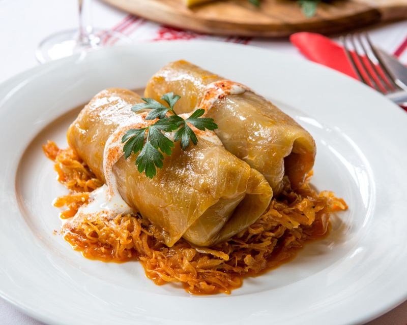 Stuffed Cabbage - Hungary (Toltott Kaposzta)