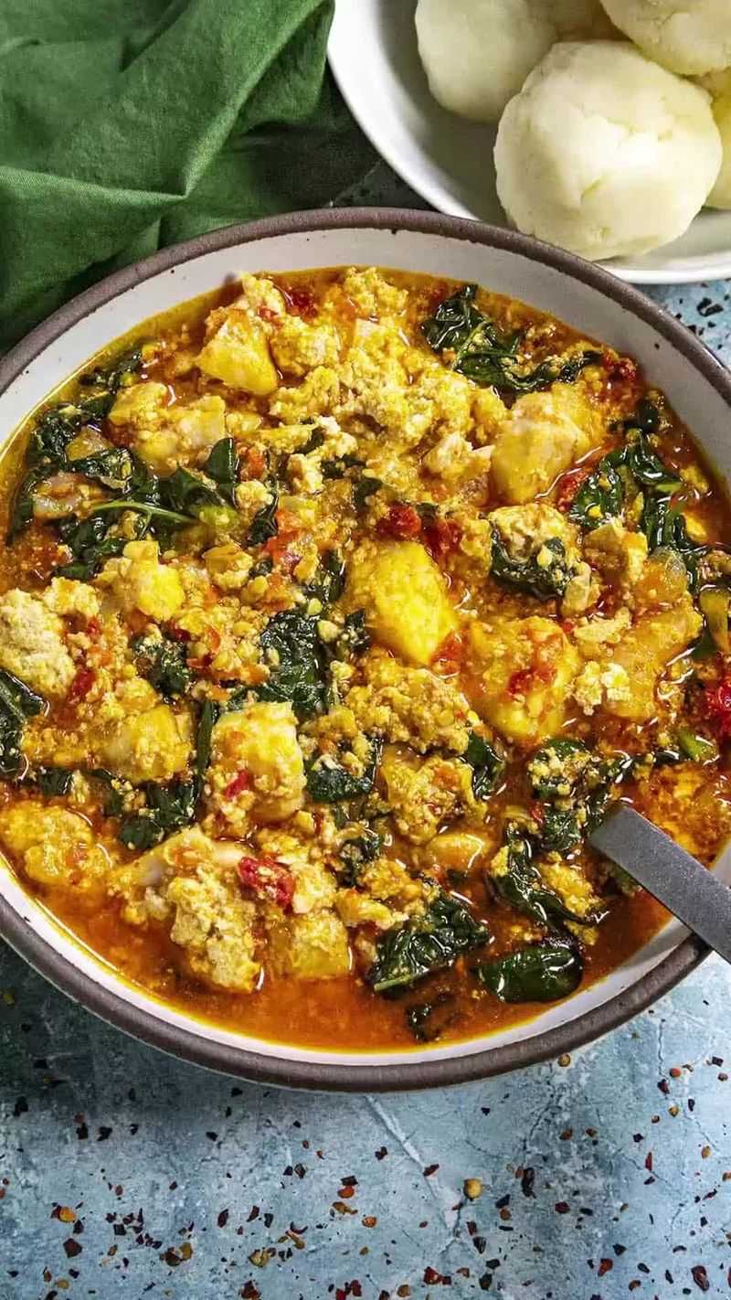 Nigerian Egusi Soup - Melon Seed Stew