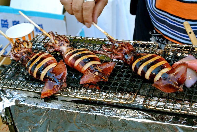 Ikayaki (Grilled Squid)