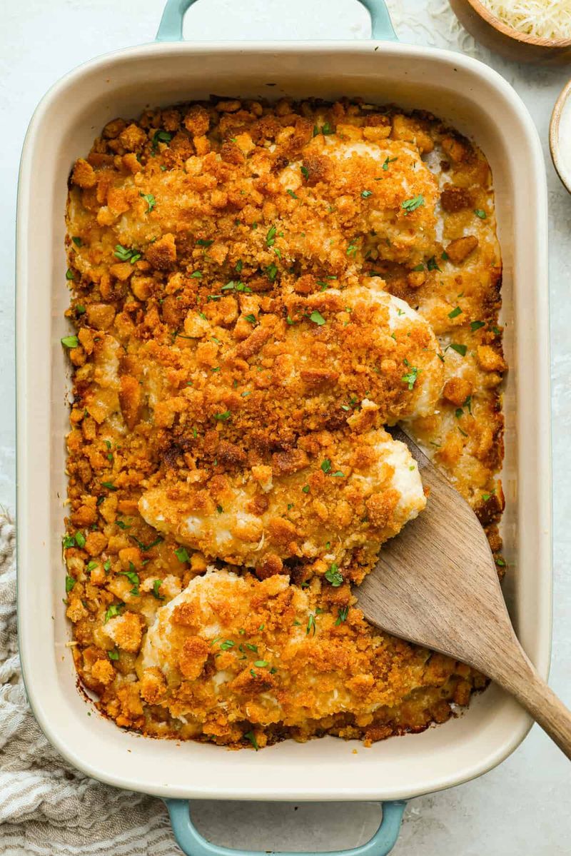 Chicken Caesar Bake