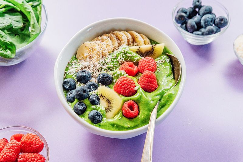 Green Smoothie Granola Bowl