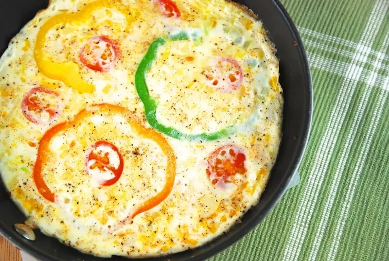 Egg White Vegetable Frittata