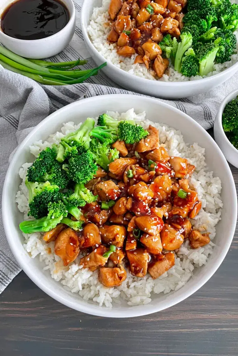 Teriyaki Chicken Rice Bowls