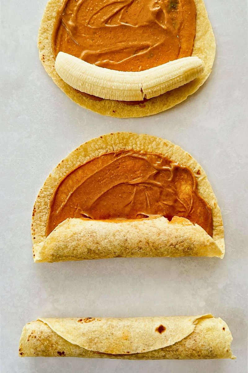 Peanut Butter Banana Roll-Ups
