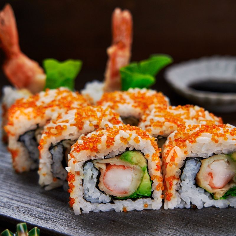 Sushi With Tempura