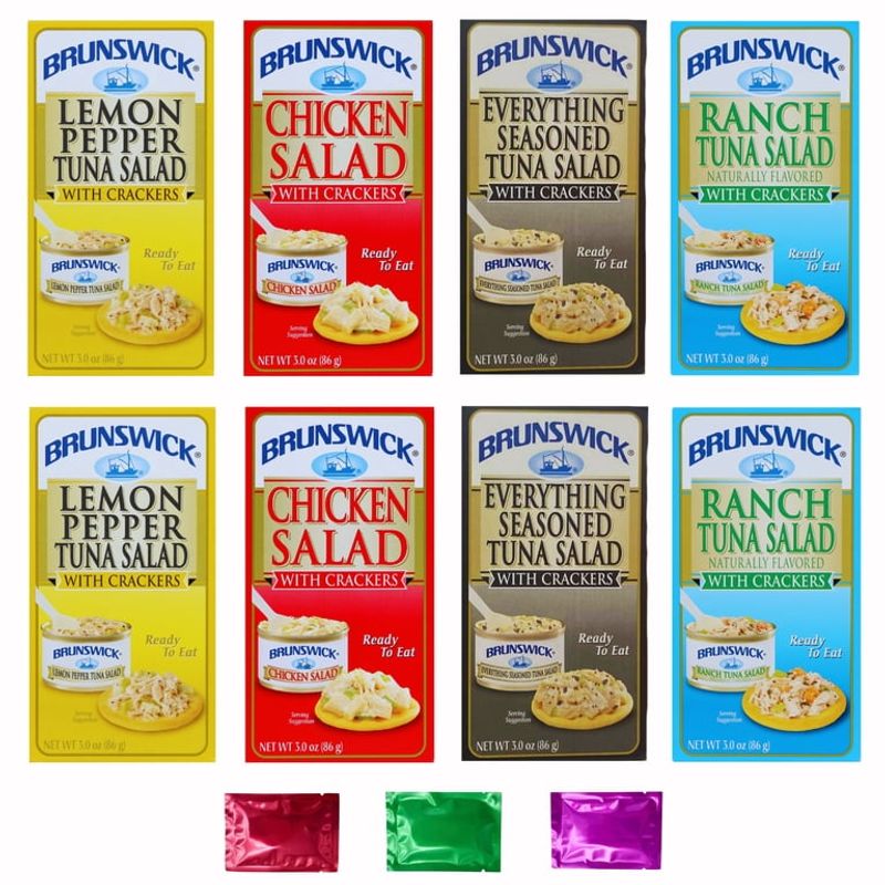 Tuna Salad Crackers and Snack Pack