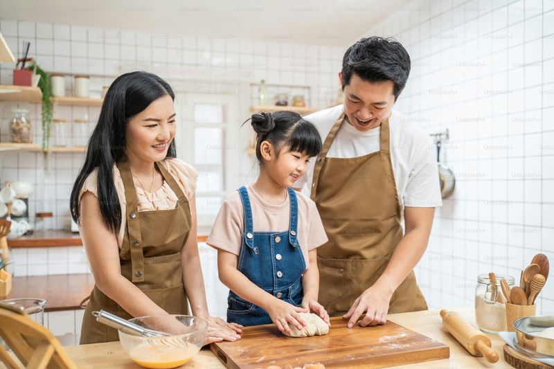 Cook Together as a Family Team