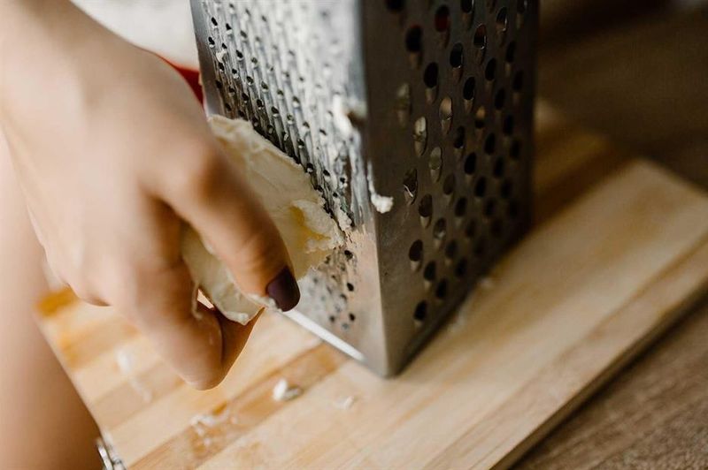 Softening Butter Quickly by Grating It