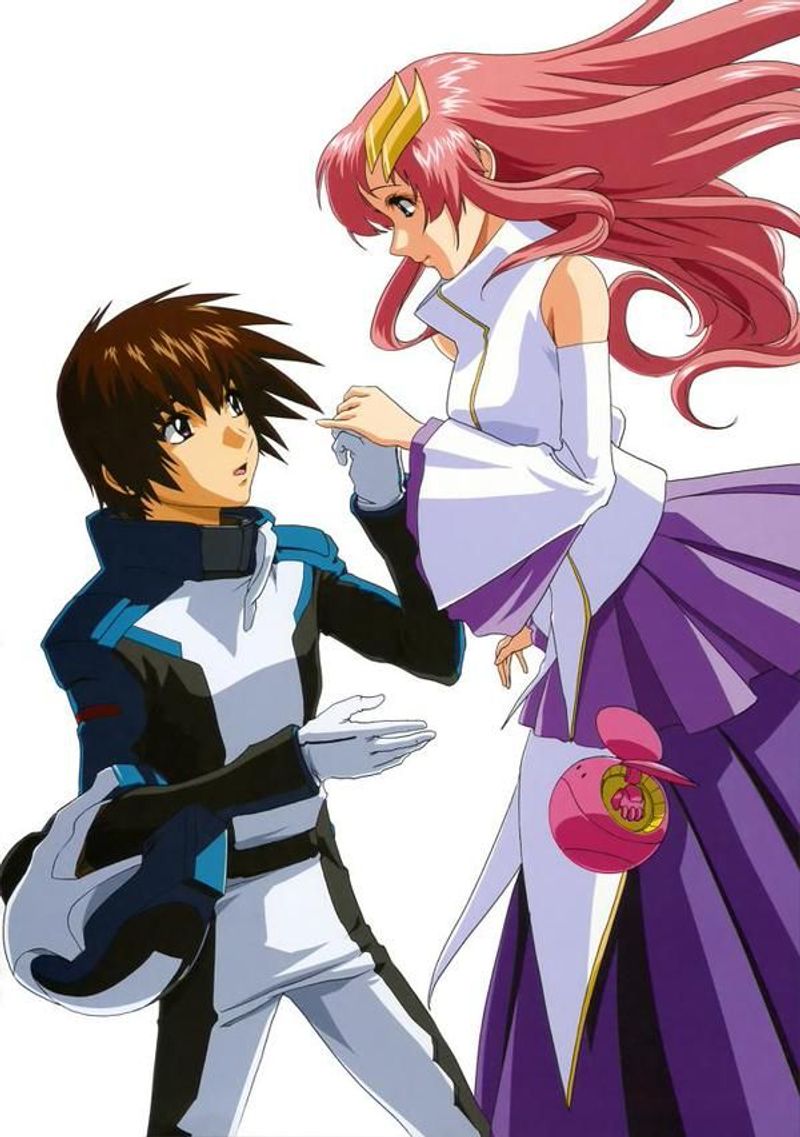 Kira Yamato and Lacus Clyne (Gundam SEED)