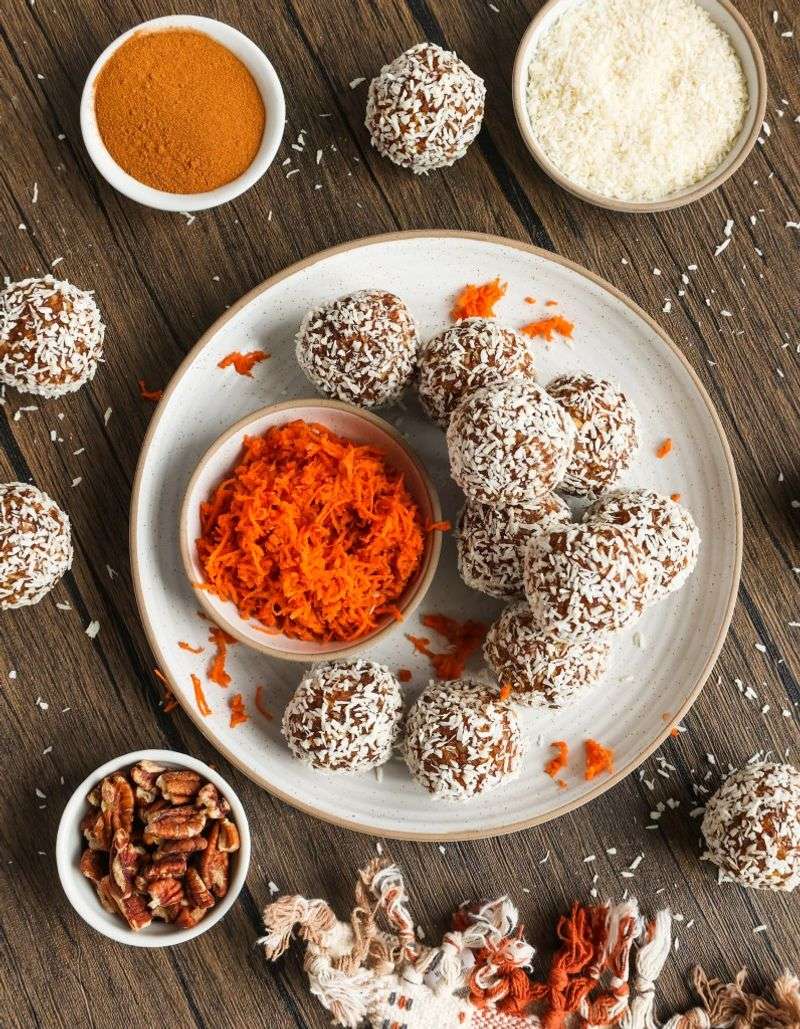 Carrot Cake Bliss Balls