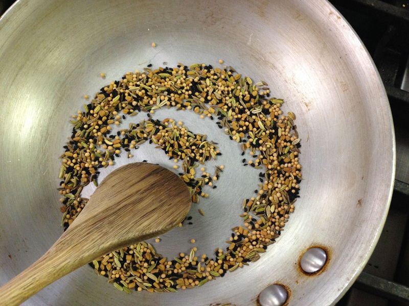 Toast Spices Directly in a Dry Pan