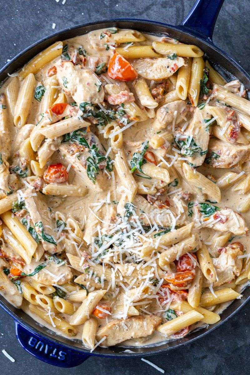 Creamy Tuscan Chicken Pasta