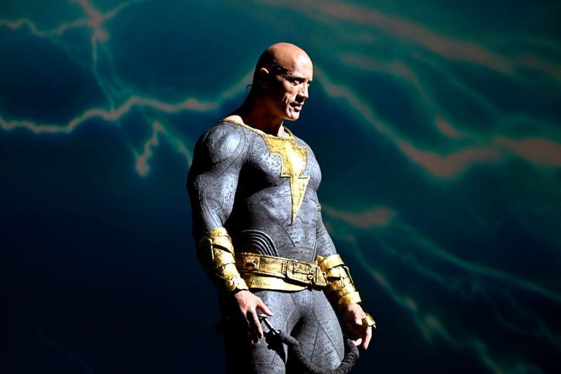 Dwayne Johnson and Black Adam