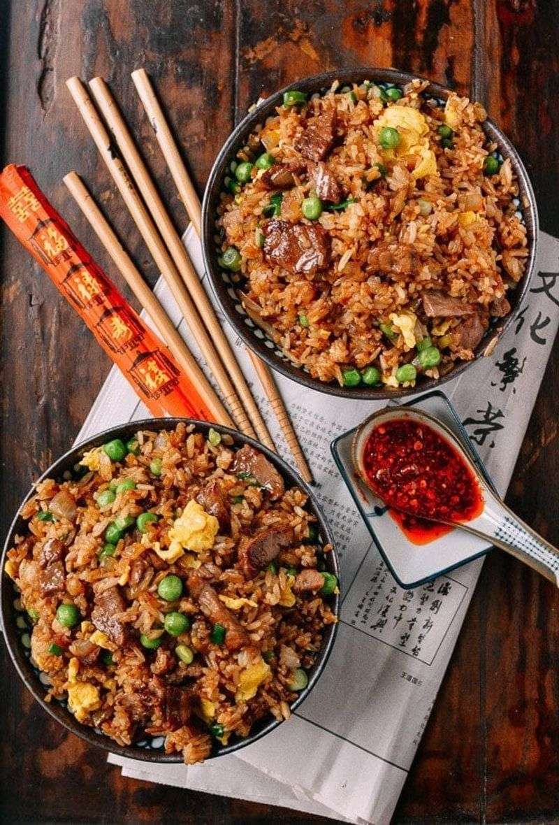 Beef and Vegetable Fried Rice