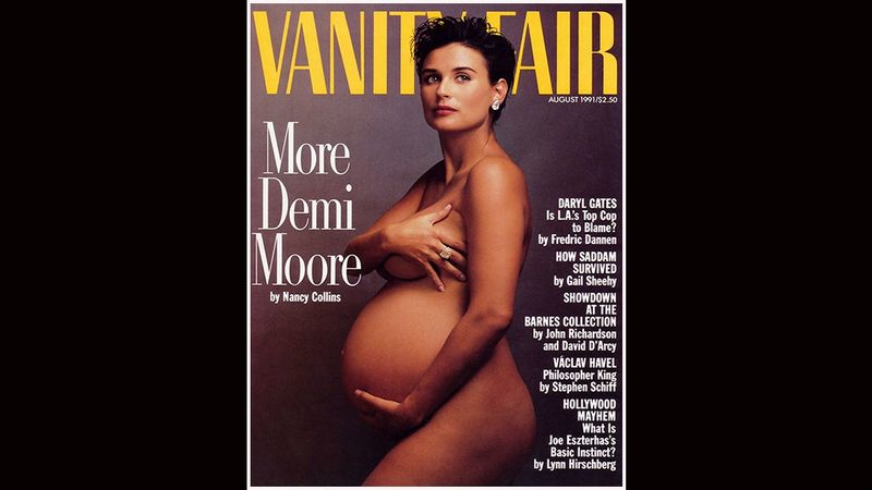 Demi Moore's Groundbreaking Vanity Fair Cover