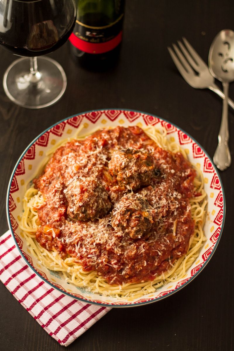 Spaghetti and Meatballs from Lady and the Tramp