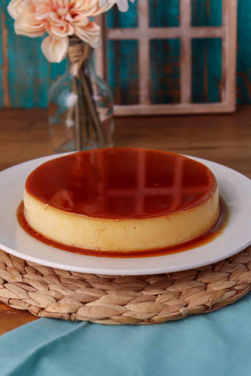 Flan Cubano (Cuban Caramel Custard)