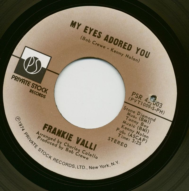 My Eyes Adored You - Frankie Valli