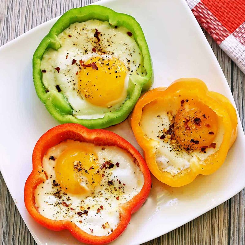 Egg in a Pepper Ring