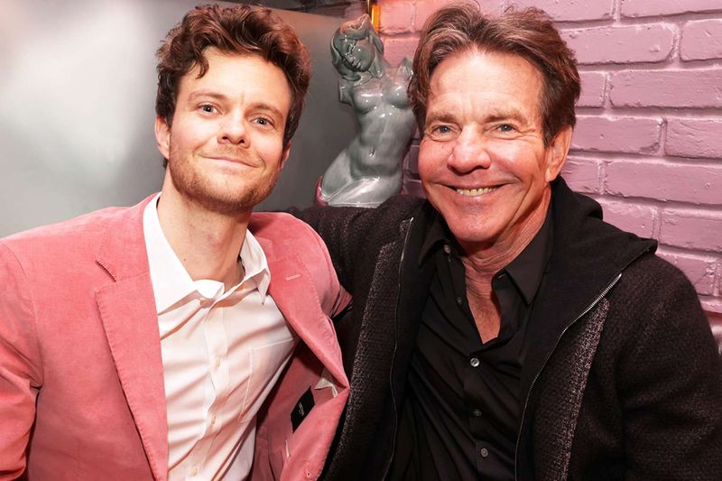 Dennis Quaid and Jack Quaid