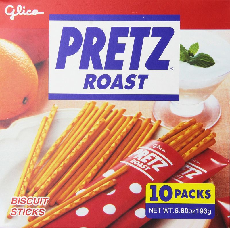Glico Pretz Roast Flavour Sticks