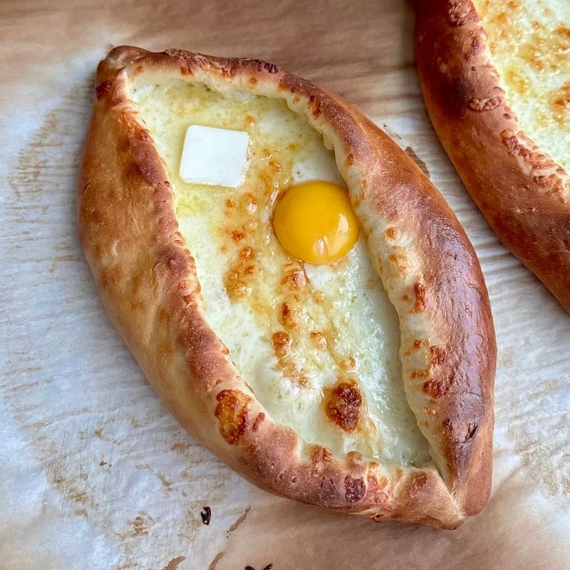 Khachapuri (Georgian Cheese Bread)