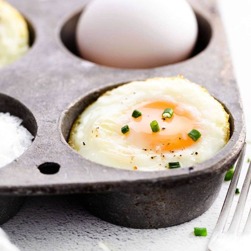 BBQ Sauce Baked Egg Cups