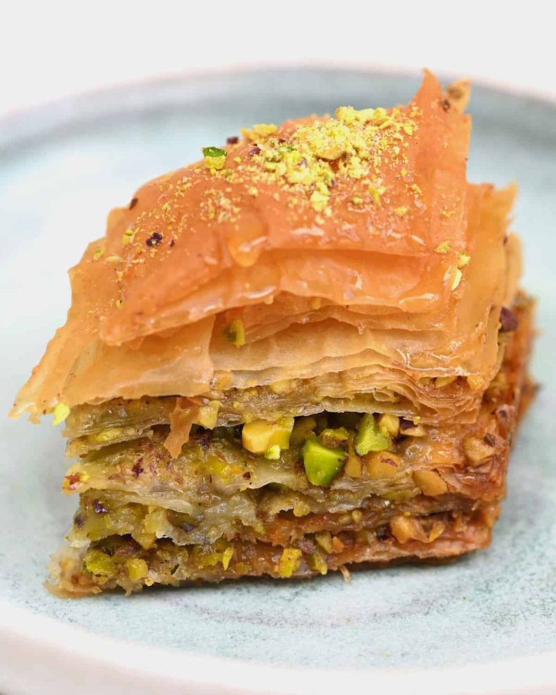Olive Oil and Honey Baklava