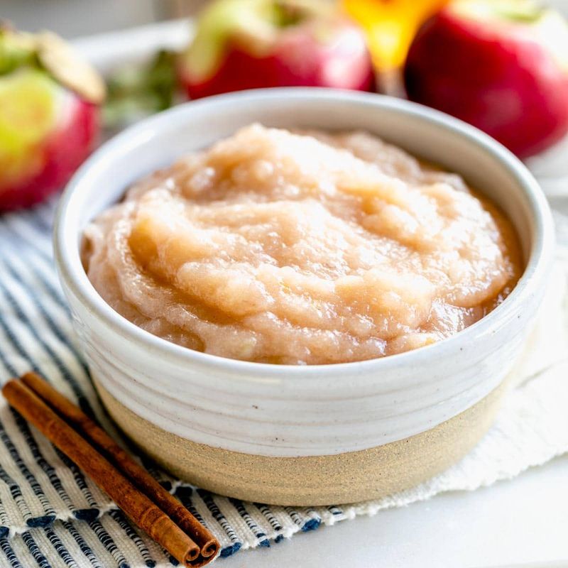 A Small Bowl of Applesauce