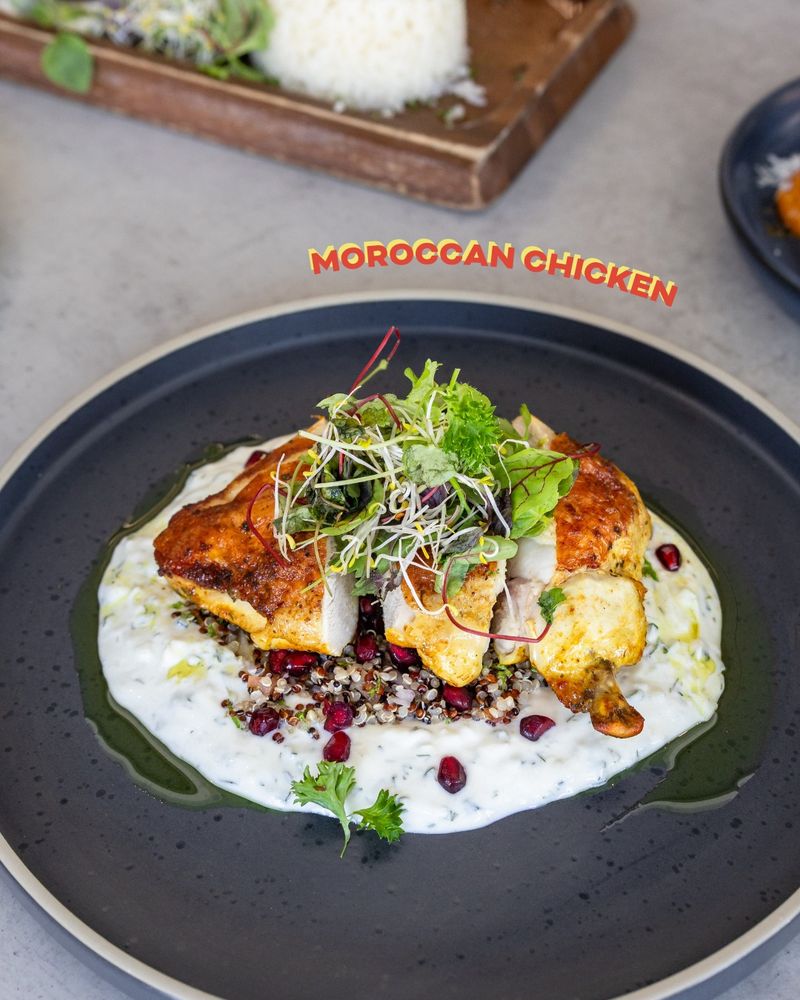 Moroccan Chicken with Yoghurt Sauce - Morocco