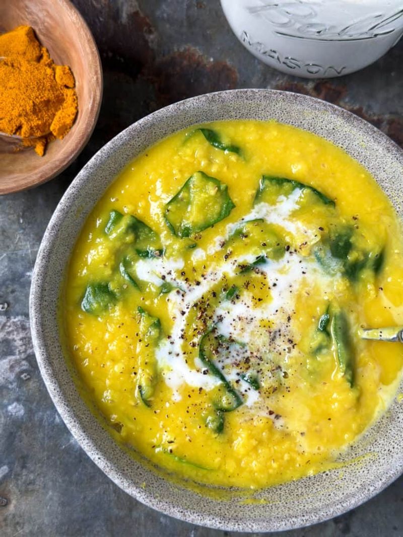 Lentil and Turmeric Soup