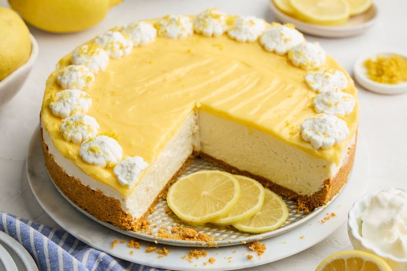 No-Bake Lemon Cheesecake