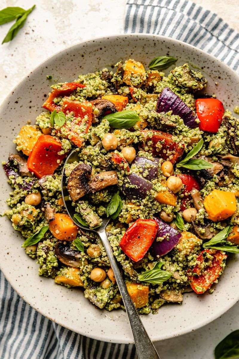 Quinoa and Roasted Vegetable Salad