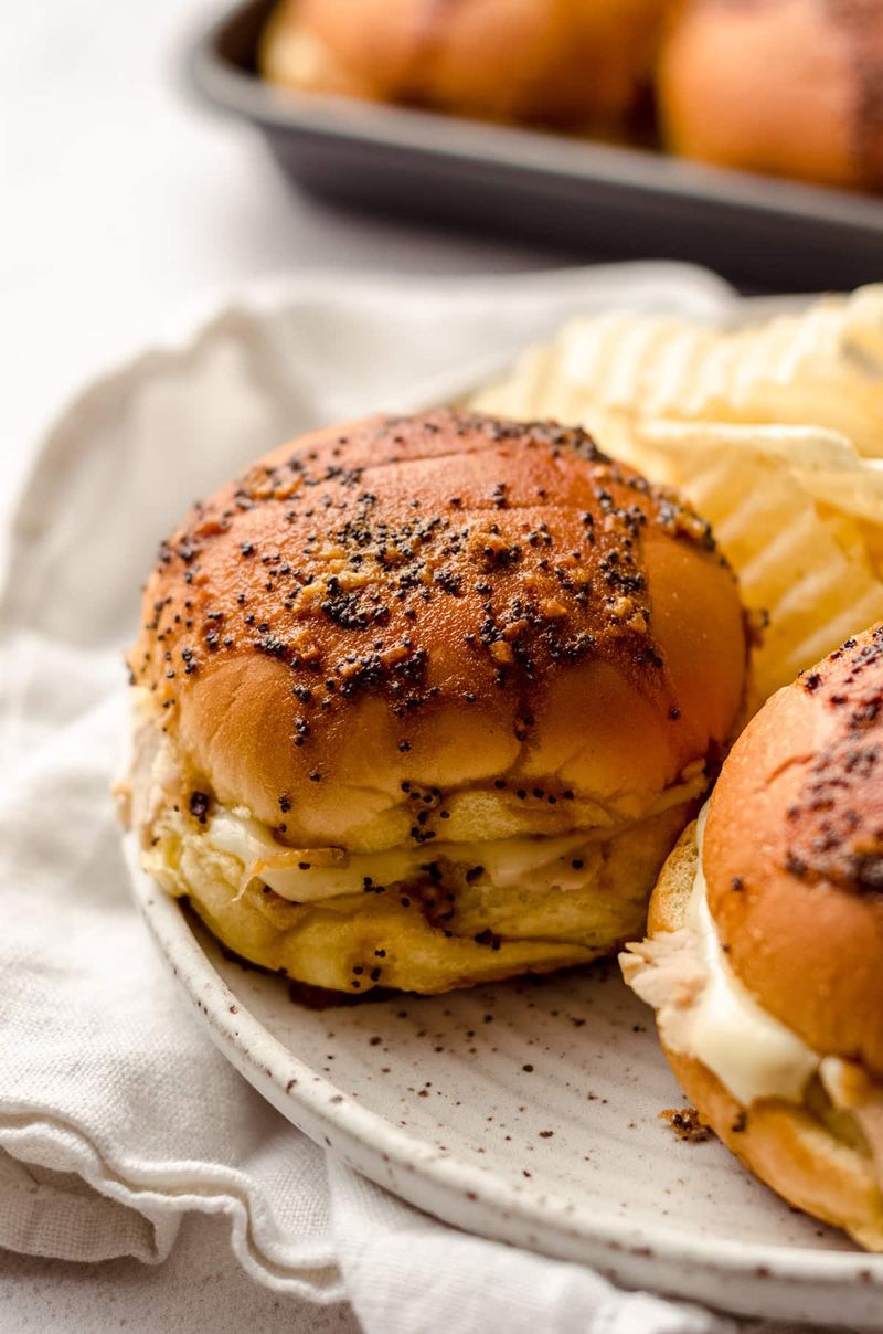 Mini Turkey and Cheese Sliders