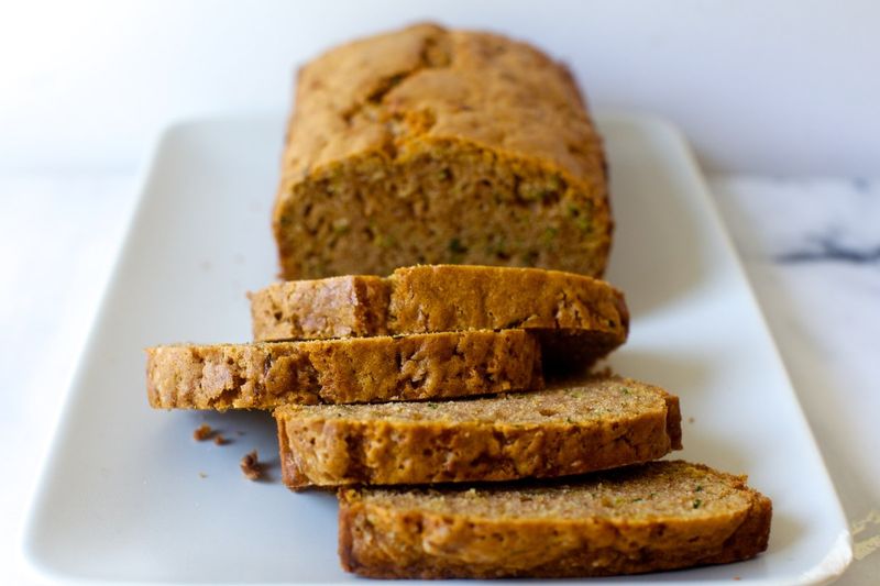 Zucchini Bread Slices