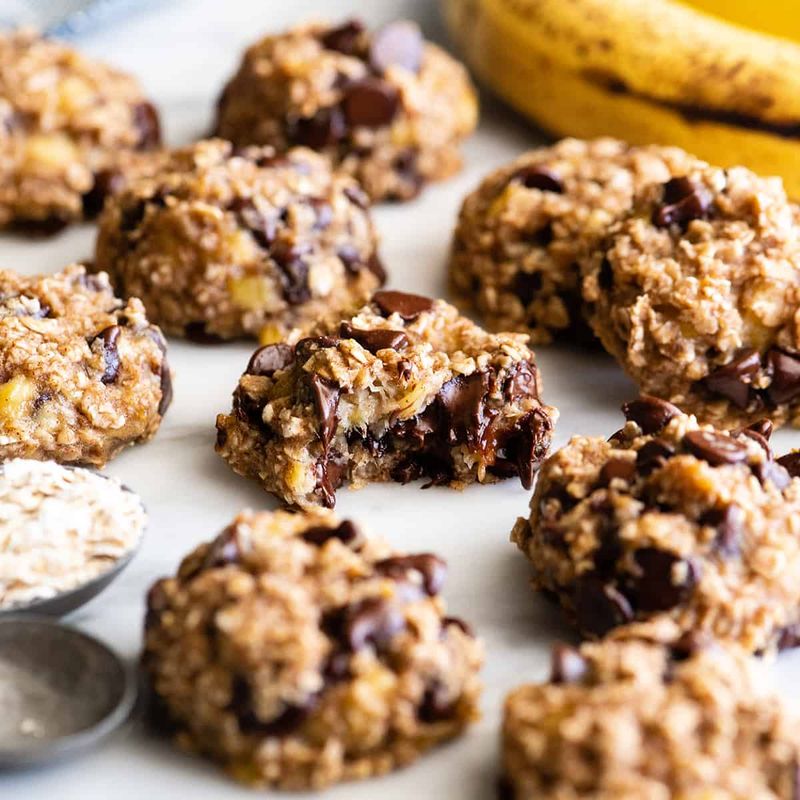 Oat and Banana Cookies