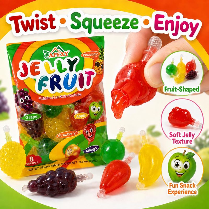 Jelly Fruit Pots