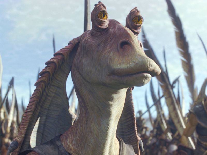 Jar Jar Binks in Star Wars: The Phantom Menace (1999)