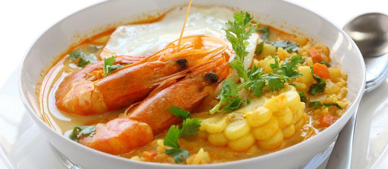 Chupe de Camarones - Peru