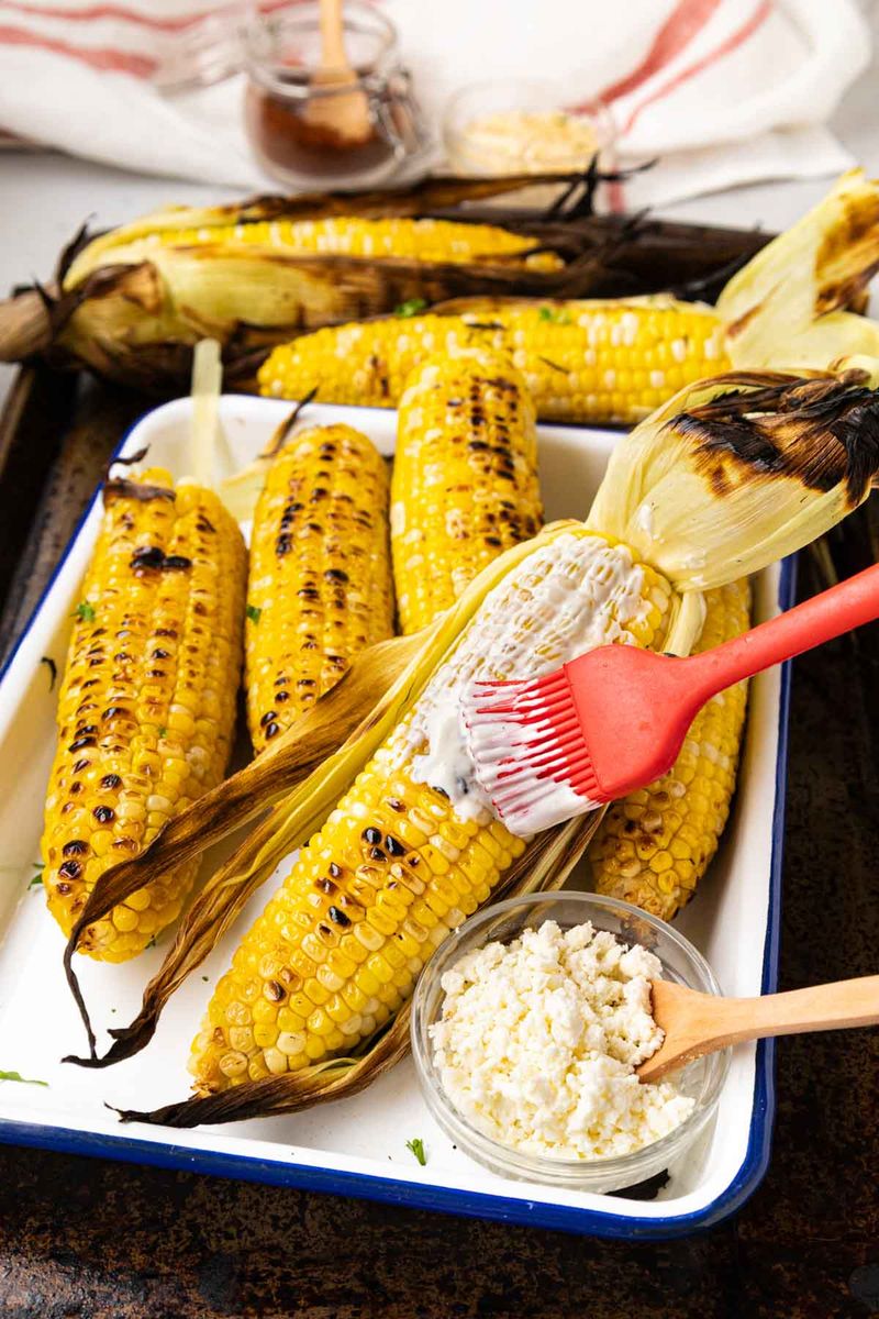Pickle Grilled Corn