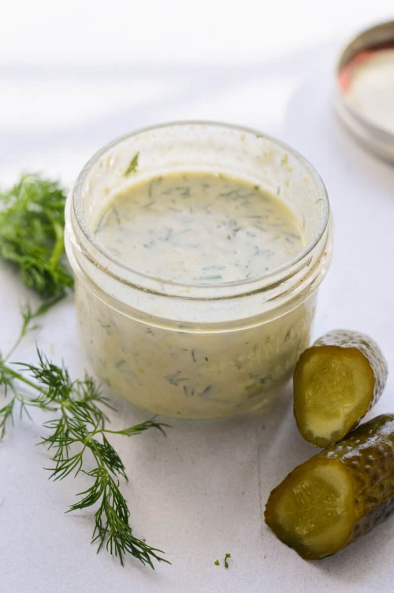 Pickle Brine Salad Dressing