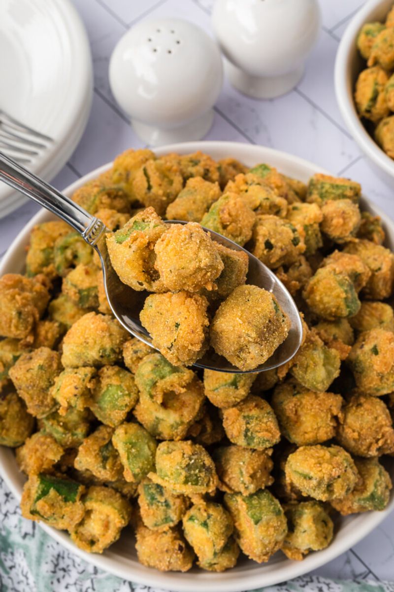 Okra Fritters