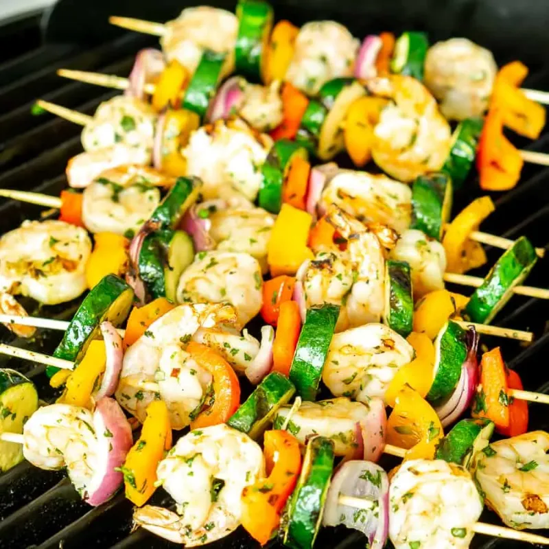 Grilled Shrimp Skewers