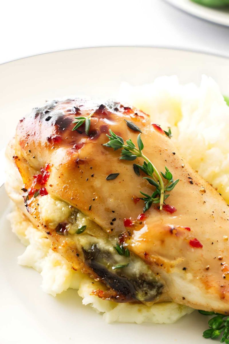 Fig and Brie Stuffed Chicken Breast