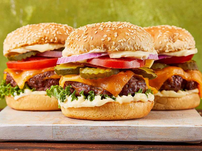 Grilled Burgers