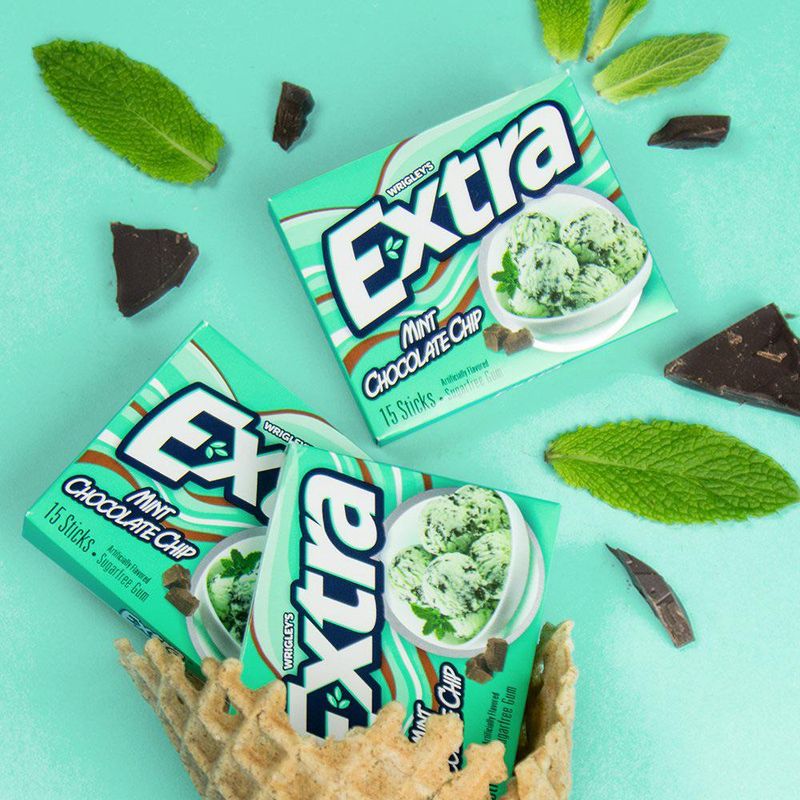 Mint Chocolate Chip Ice Cream Gum